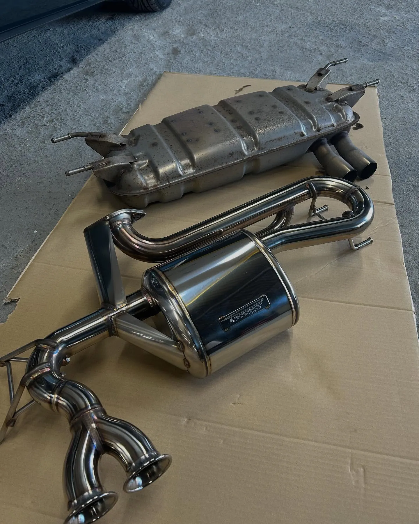 マツダ NDロードスター マフラー交換